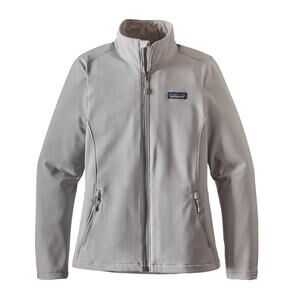 Patagonia Sidesend Soft Shell Jacket Light Grey Women's XS